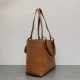 Loewe Small Anagram Tote In Brown Classic Calfskin 