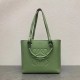 Loewe Small Anagram Tote In Rosemary Classic Calfskin 