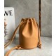 Loewe Small Sailor Bucket Bag In Brown Nappa Leather