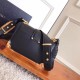 Prada Cahier Shoulder Bag In Black Leather