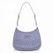 Prada Cleo Bag In Wisteria Satin with Cystal Appliques