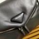 Prada Signaux Bag In Black Padded Nappa Leather