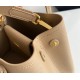 Prada Double Mini Bag In Beige Saffiano Leather