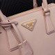 Prada Galleria Small Bag In Powder Pink Saffiano Leather