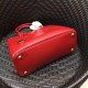 Prada Galleria Small Bag In Red Saffiano Leather