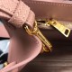 Prada Large Monochrome Bag In Nude Saffiano Leather