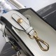 Prada Large Monochrome Bag In White Saffiano Leather