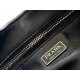 Prada Moon Bag in Black Re-Nylon and Leather