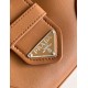 Prada Moon Bag in Caramel Padded Nappa Leather