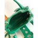 Prada Moon Bag in Green Padded Nappa Leather