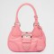 Prada Moon Bag in Pink Padded Nappa Leather