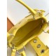 Prada Moon Bag in Yellow Padded Nappa Leather