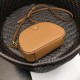 Prada Odette Camel Saffiano Leather Bag