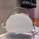 Prada Odette White Saffiano Leather Bag