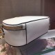 Prada Odette White Saffiano Leather Bag