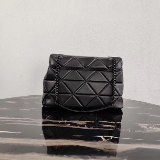 Prada Large Spectrum Bag In Black Nappa Leather