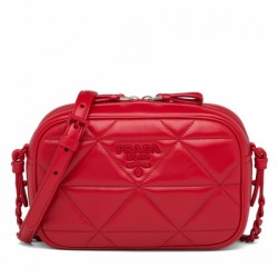 Prada Spectrum Camera Bag In Red Nappa Leather