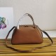 Prada Supernova Medium Handbag In Brown Leather