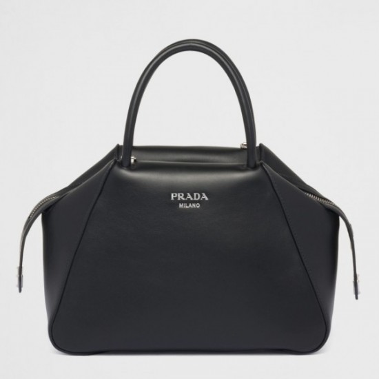 Prada Supernova Small Handbag In Black Leather