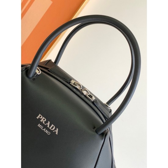 Prada Supernova Small Handbag In Black Leather