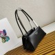 Prada Supernova Small Shoulder Bag In Black Leather