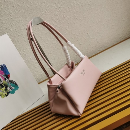 Prada Supernova Small Shoulder Bag In Pink Leather