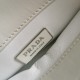 Prada Supernova Small Shoulder Bag In White Leather