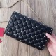 Valentino Rockstud Spike Crossbody Clutch In Crinkled Lambskin 