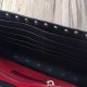 Valentino Rockstud Spike Crossbody Clutch In Crinkled Lambskin 