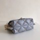 Valentino Mini Candystud Crossbody Bag In Pale Blue Lambskin