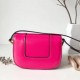 Valentino Small Supervee Crossbody Bag In Azalea Leather