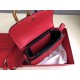 Valentino Supervee Crossbody Bag In Red Leather