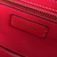 Valentino Medium Roman Stud Chain Bag In Red Nappa