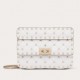 Valentino Rockstud Spike Small Bag In White Lambskin