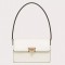 Valentino Rockstud23 Shoulder Bag in White Calfskin