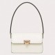 Valentino Rockstud23 Shoulder Bag in White Calfskin