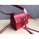 Valentino Small Love Vring Shoulder Red Bag