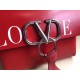 Valentino Small Love Vring Shoulder Red Bag