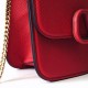 Valentino Small Vsling Shoulder Bag In Red Grainy Leather