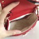 Valentino Candystud Mini Handbag In Red Lambskin