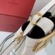 Valentino Supervee Top Handle Bag In White Calfskin