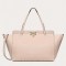 Valentino Medium Rockstud Tote In Poudre Grain Calfskin