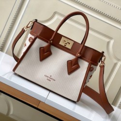 Louis Vuitton m59905 brown this on my side small handbag