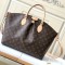 Louis Vuitton m45987 boétie large zip tote bag