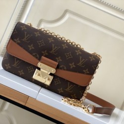 Louis Vuitton m46127 brown marceau chain bag