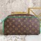 Louis Vuitton m46253 green edge dopp kit