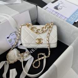 Chanel as3365 classic rhombus flap bag