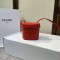 Celine boxtriomphe series handbag exquisite bucket bag small square bag