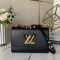 Louis Vuitton m21772 twist black chain bag flap bag