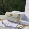 Dior 30 montaigne avenue bag dusty ivory box calfskin